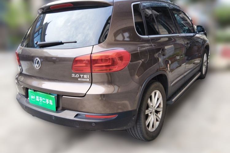 Used Volkswagen Tiguan 2012 2.0 TSI Comfort Edition Rear Right 45 Deg