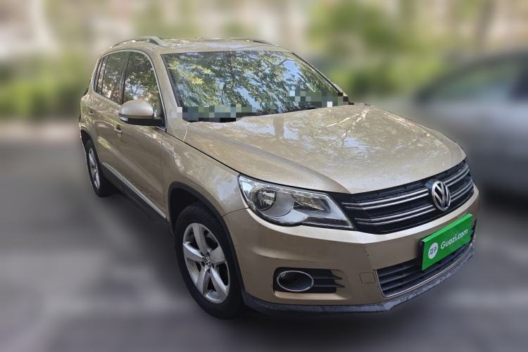 Used Volkswagen Tiguan 2012 1.8TSI Automatic All-Wheel Drive Elite Edition Front Right 45 Deg
