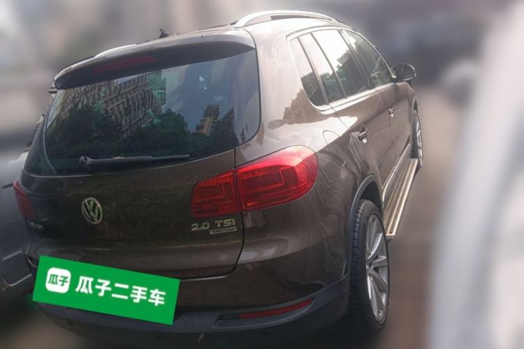 Used Volkswagen Tiguan 2012 2.0 TSI Comfort Edition Rear Right 45 Deg