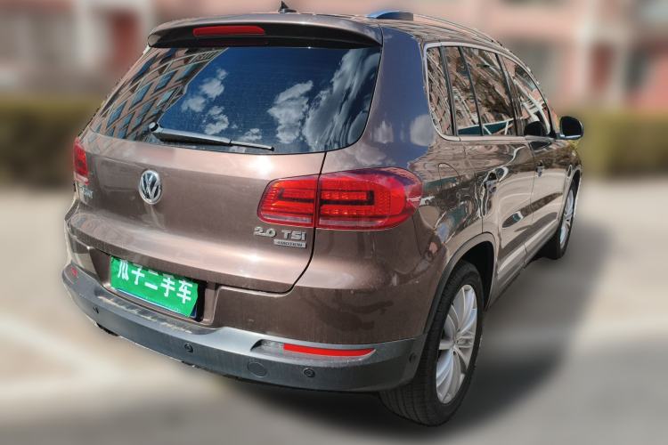 Used Volkswagen Tiguan 2012 2.0 TSI Comfort Edition Rear Right 45 Deg