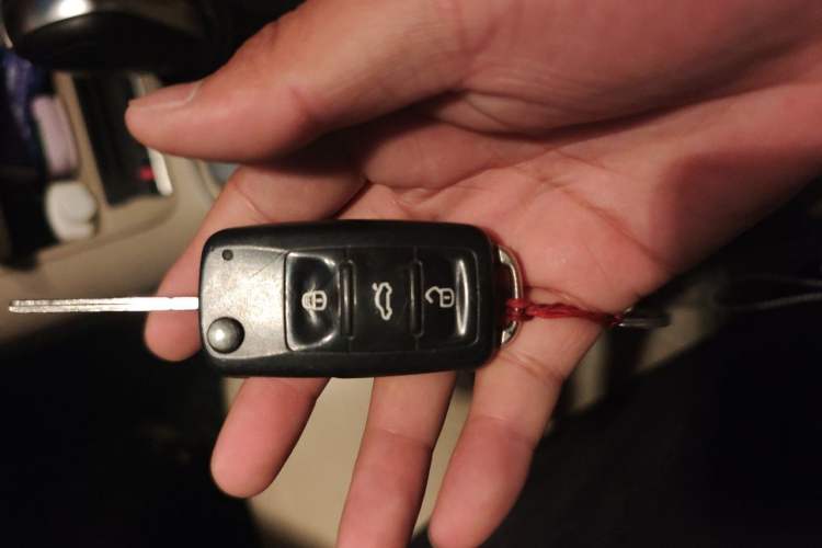 Used Volkswagen Tiguan 2012 1.8TSI Automatic Two-Wheel Drive Zhaoshi Edition Vehicle Key