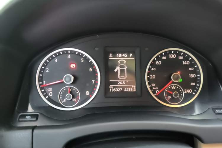 Used Volkswagen Tiguan 2012 1.8TSI Automatic All-Wheel Drive Elite Edition Instrument Cluster