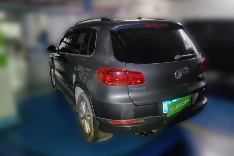 Used Volkswagen Tiguan 2012 2.0 TSI Automatic All-Wheel Drive Elite Edition Rear Left 45 Deg