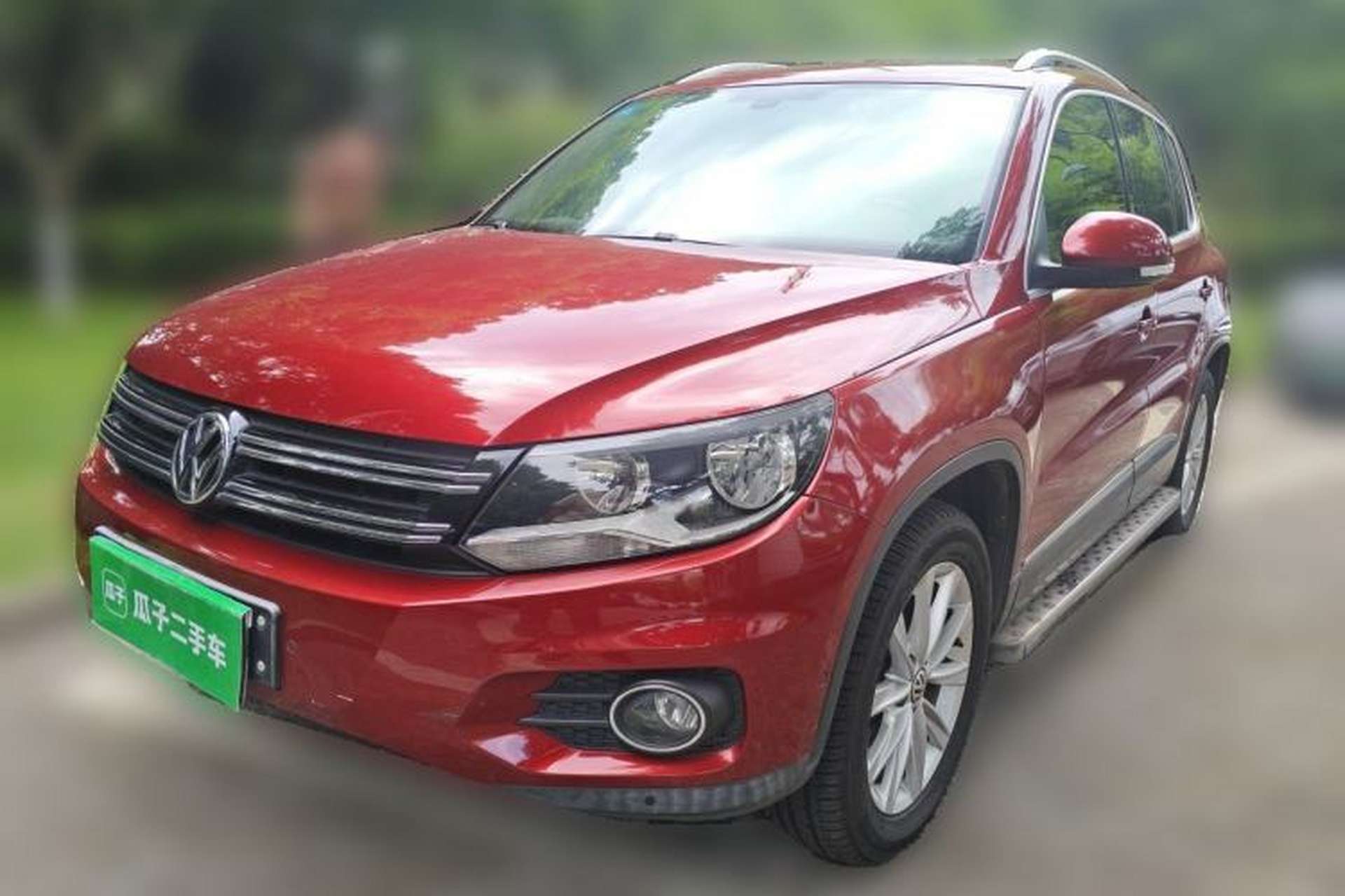 Used Volkswagen Tiguan 2012 2.0 TSI Comfort Edition Front Left 45 Deg