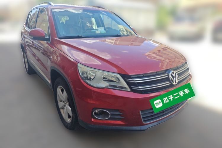 Used Volkswagen Tiguan 2012 1.8TSI Automatic Two-Wheel Drive Elite Edition Front Right 45 Deg
