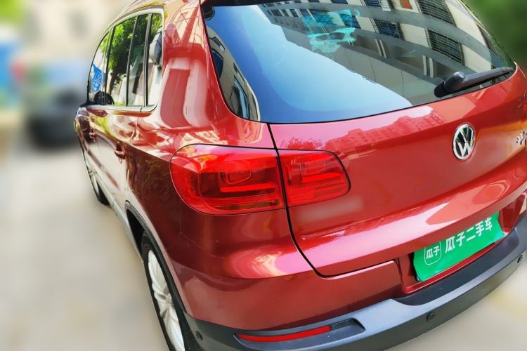 Used Volkswagen Tiguan 2012 2.0 TDI Luxury Edition Rear Left 45 Deg