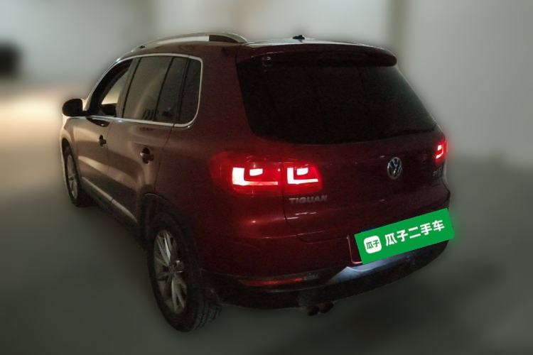 Used Volkswagen Tiguan 2012 2.0 TSI Comfort Edition Rear Left 45 Deg