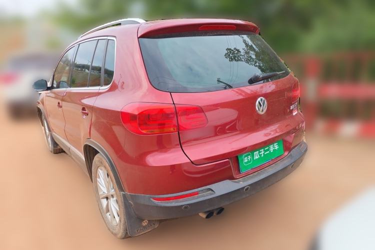 Used Volkswagen Tiguan 2012 2.0 TSI Comfort Edition Rear Left 45 Deg