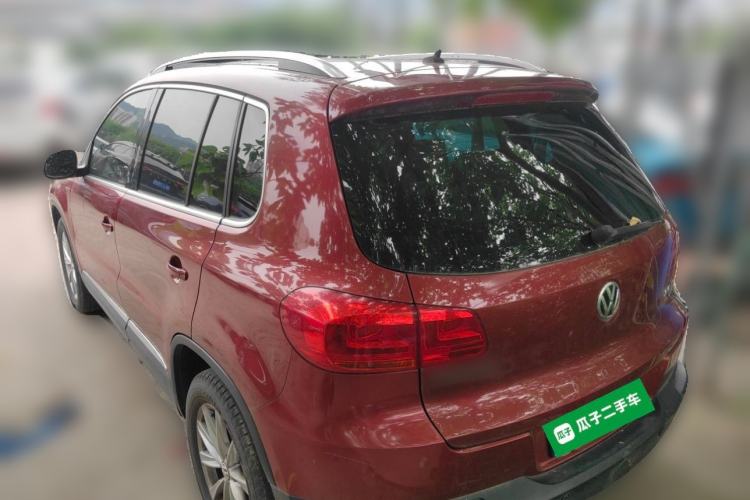 Used Volkswagen Tiguan 2012 2.0 TSI Comfort Edition Rear Left 45 Deg