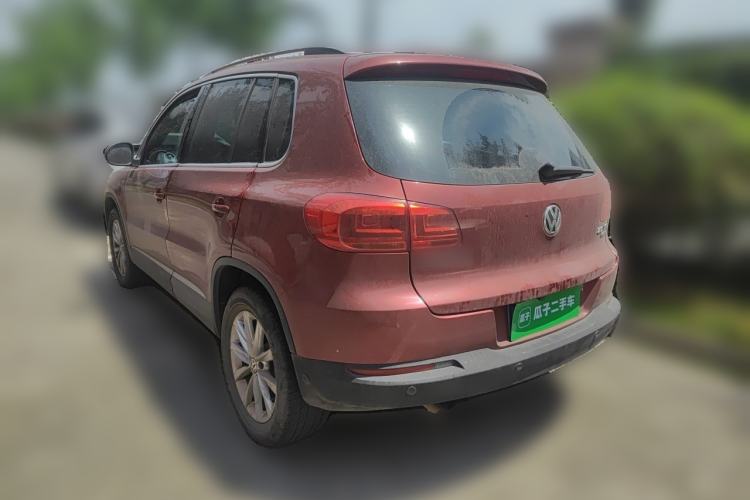 Used Volkswagen Tiguan 2012 2.0 TSI Comfort Edition Rear Left 45 Deg