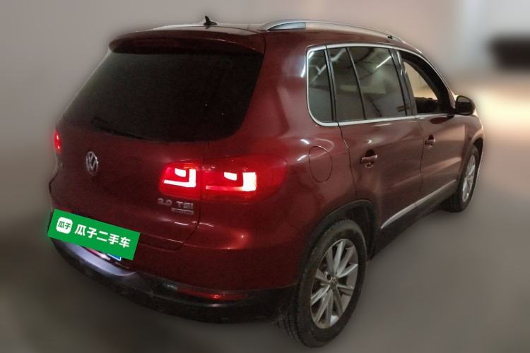 Used Volkswagen Tiguan 2012 2.0 TSI Comfort Edition Rear Right 45 Deg