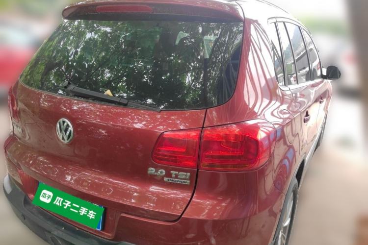 Used Volkswagen Tiguan 2012 2.0 TSI Comfort Edition Rear Right 45 Deg
