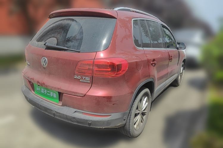 Used Volkswagen Tiguan 2012 2.0 TSI Comfort Edition Rear Right 45 Deg