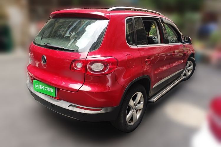 Used Volkswagen Tiguan 2012 1.8TSI Automatic All-Wheel Drive Elite Edition Rear Right 45 Deg