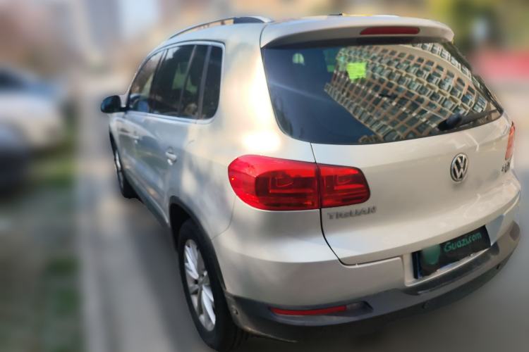 Used Volkswagen Tiguan 2012 2.0 TSI Comfort Edition Rear Left 45 Deg