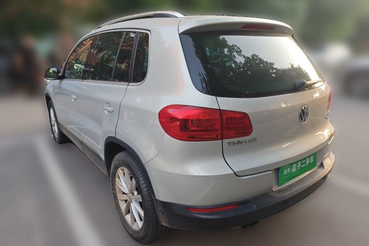 Used Volkswagen Tiguan 2012 2.0 TSI Comfort Edition Rear Left 45 Deg