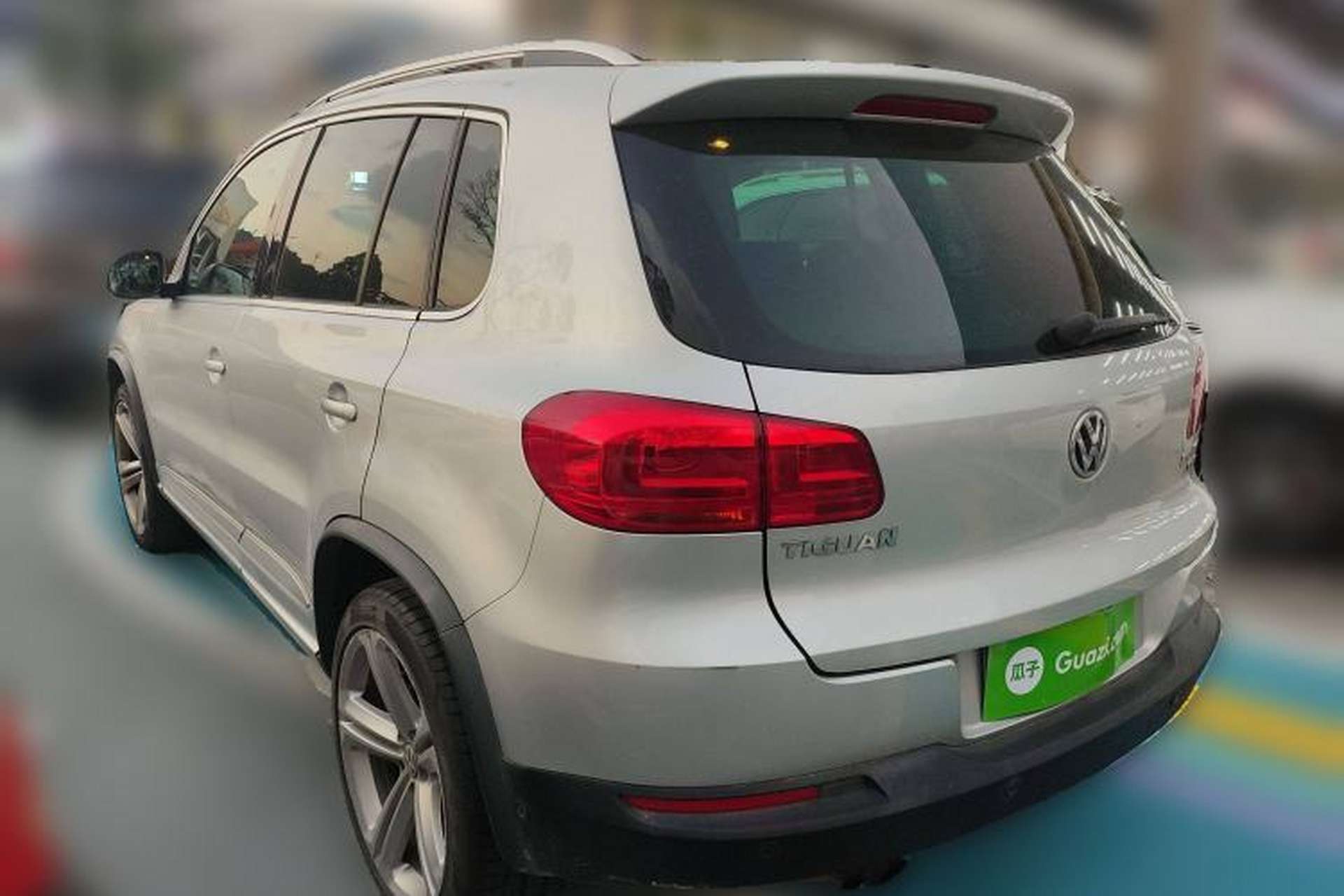 Used Volkswagen Tiguan 2012 2.0 TSI Luxury Edition Rear Left 45 Deg