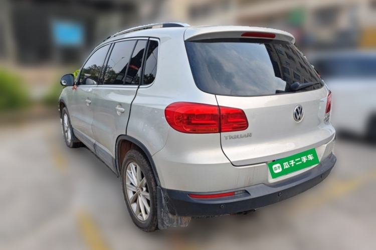 Used Volkswagen Tiguan 2012 2.0 TSI Comfort Edition Rear Left 45 Deg