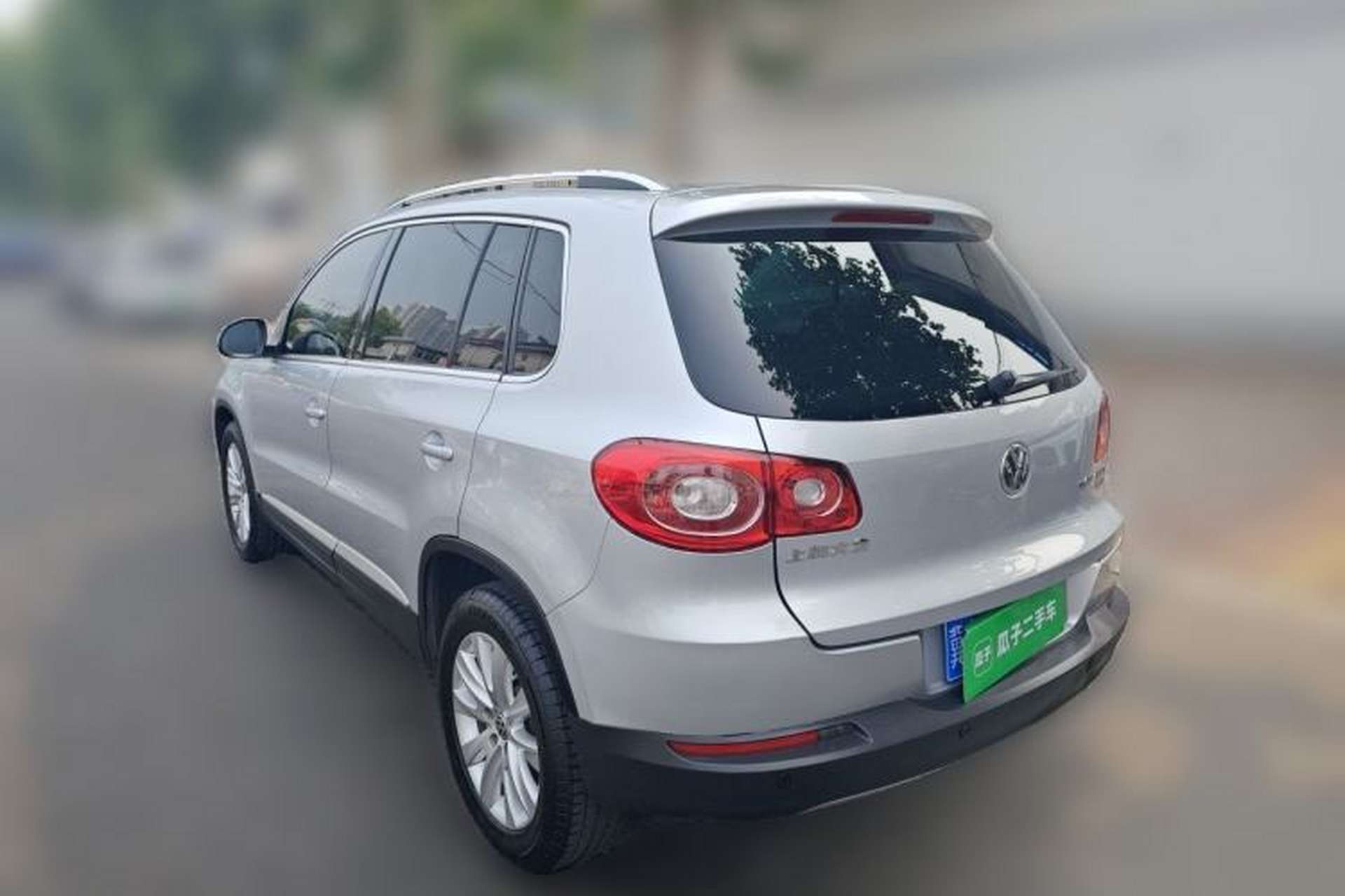 Used Volkswagen Tiguan 2012 2.0 TSI Automatic All-Wheel Drive Flagship Edition Rear Left 45 Deg