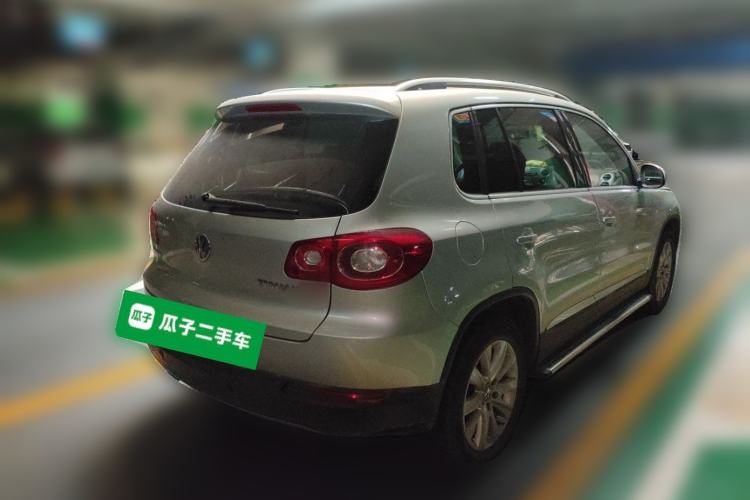 Used Volkswagen Tiguan 2012 2.0 TSI Automatic All-Wheel Drive Flagship Edition Rear Right 45 Deg