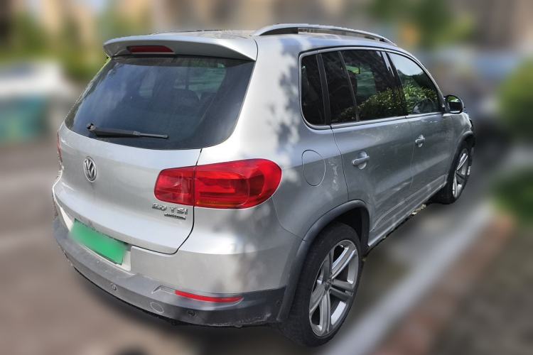Used Volkswagen Tiguan 2012 2.0 TSI Luxury Edition Rear Right 45 Deg
