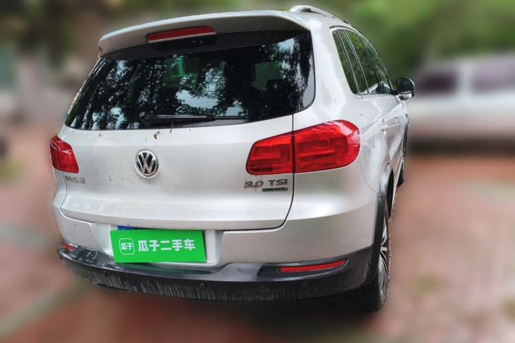 Used Volkswagen Tiguan 2012 2.0 TSI Luxury Edition Rear Right 45 Deg