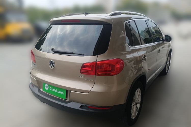 Used Volkswagen Tiguan 2012 2.0 TSI Comfort Edition Rear Right 45 Deg