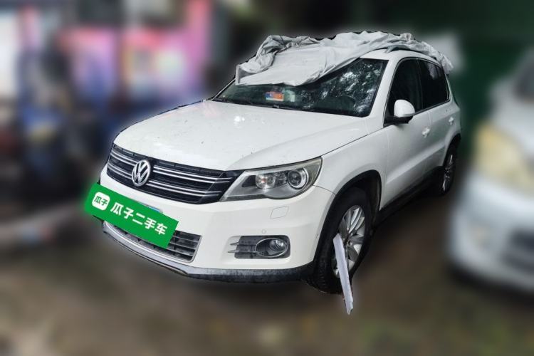Used Volkswagen Tiguan 2012 2.0 TSI Automatic All-Wheel Drive Flagship Edition Guazi used car, China used car export, Used car for sale, Used cars, Cheapest cars for sale