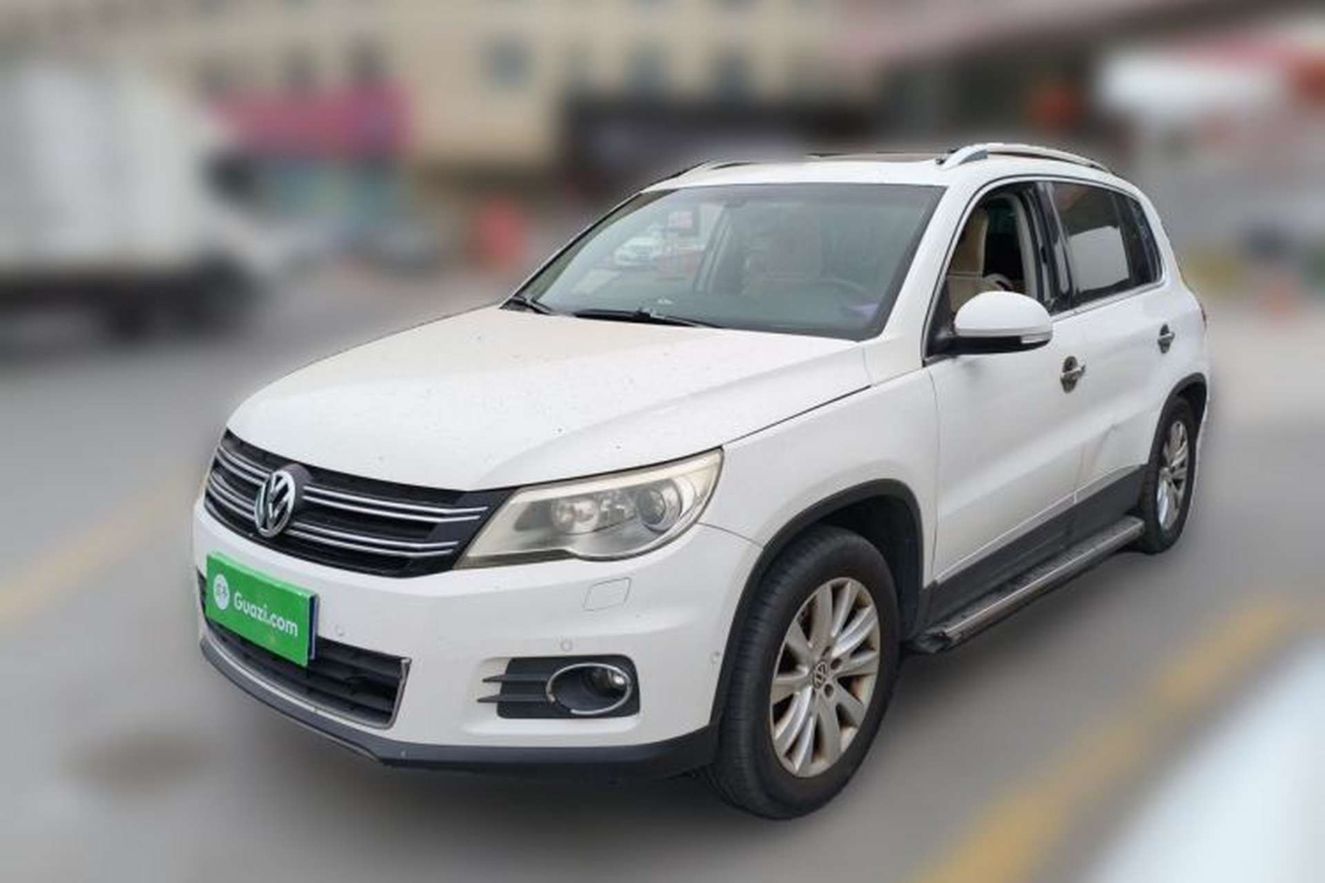 Used Volkswagen Tiguan 2012 2.0 TSI Automatic All-Wheel Drive Flagship Edition Front Left 45 Deg