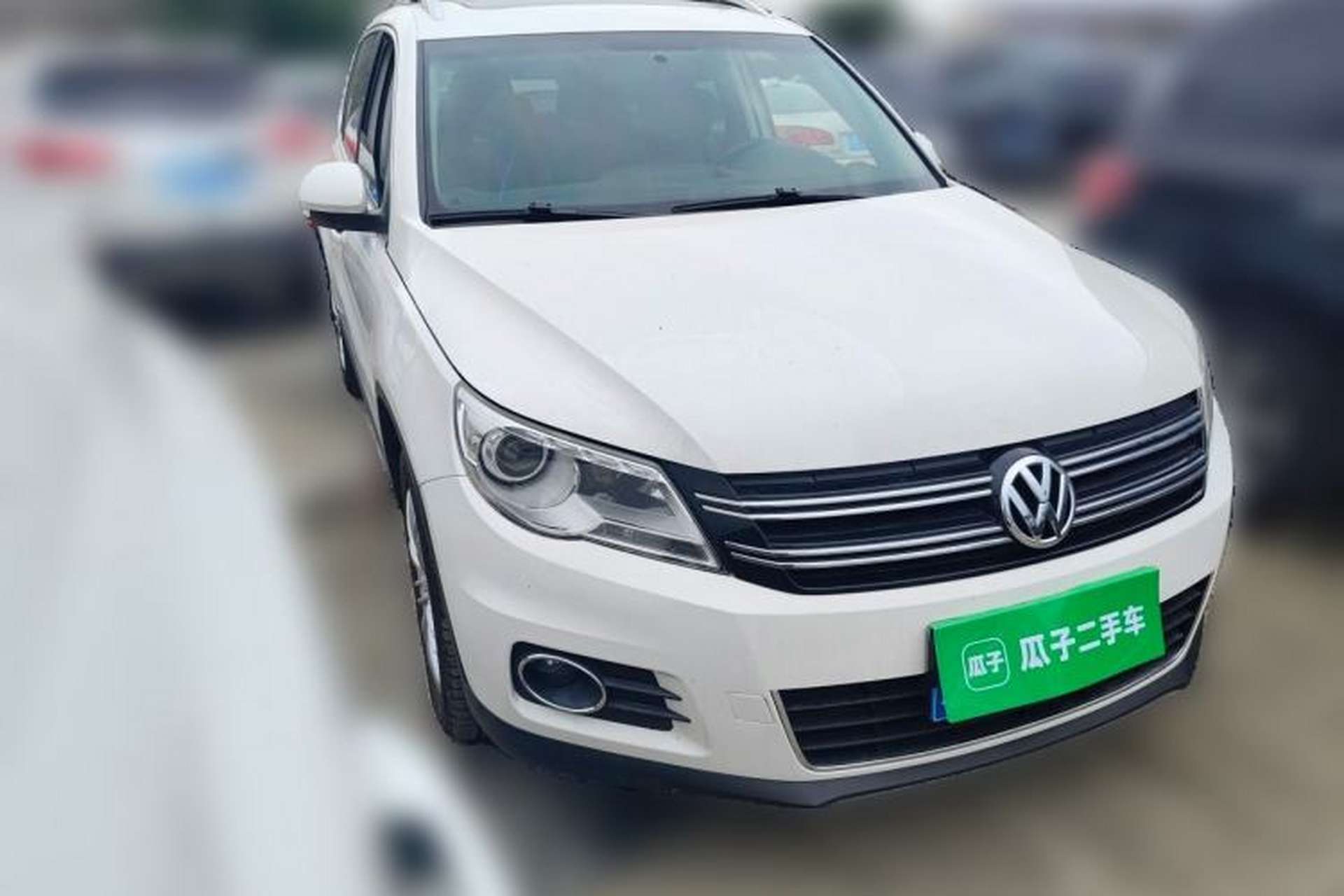 Used Volkswagen Tiguan 2012 2.0 TSI Automatic All-Wheel Drive Elite Edition Front Right 45 Deg