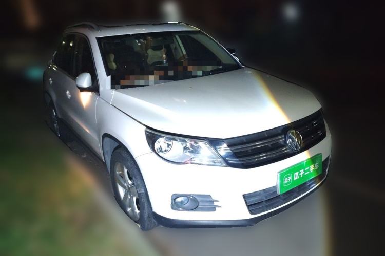 Used Volkswagen Tiguan 2012 1.8TSI Automatic Two-Wheel Drive Elite Edition Front Right 45 Deg