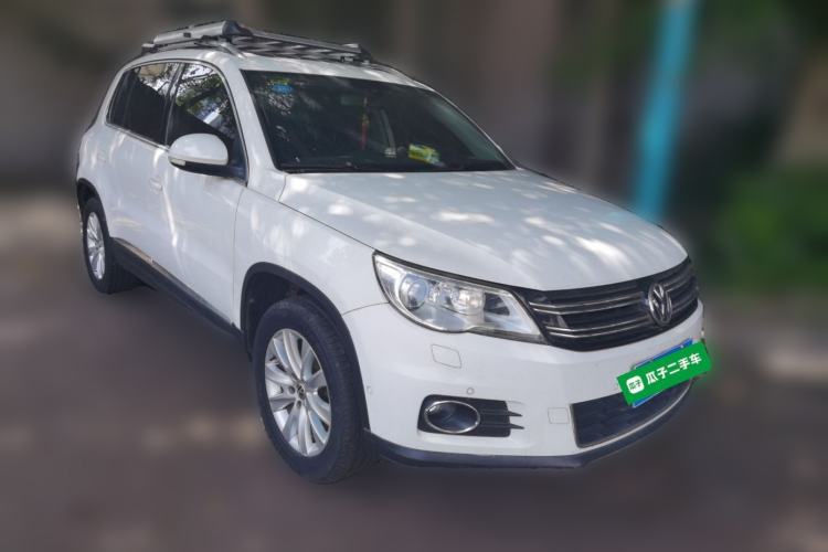 Used Volkswagen Tiguan 2012 2.0 TSI Automatic All-Wheel Drive Flagship Edition Front Right 45 Deg