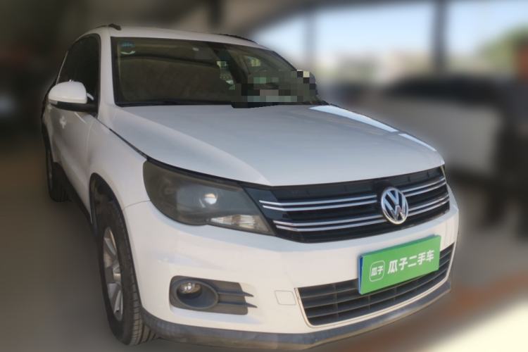 Used Volkswagen Tiguan 2012 1.8TSI Automatic Two-Wheel Drive Trend Edition Front Right 45 Deg