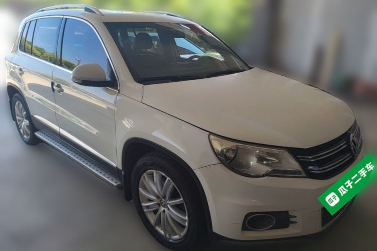 Used Volkswagen Tiguan 2012 1.8TSI Automatic All-Wheel Drive Elite Edition Front Right 45 Deg