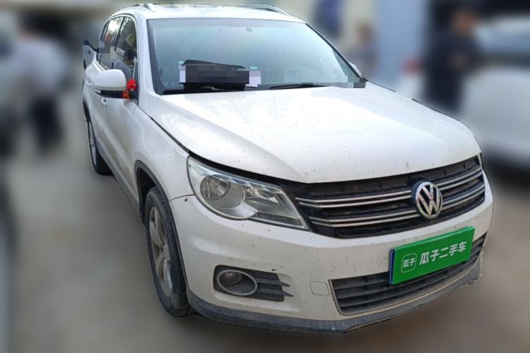 Used Volkswagen Tiguan 2012 1.8TSI Automatic All-Wheel Drive Elite Edition Front Right 45 Deg