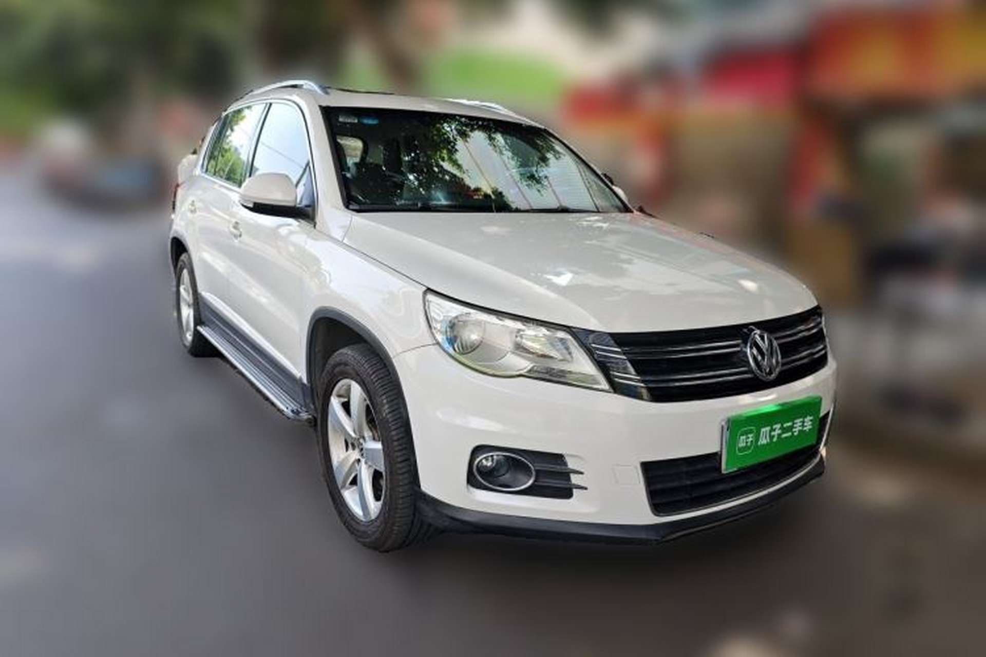 Used Volkswagen Tiguan 2012 2.0 TSI Automatic All-Wheel Drive Elite Edition Front Right 45 Deg