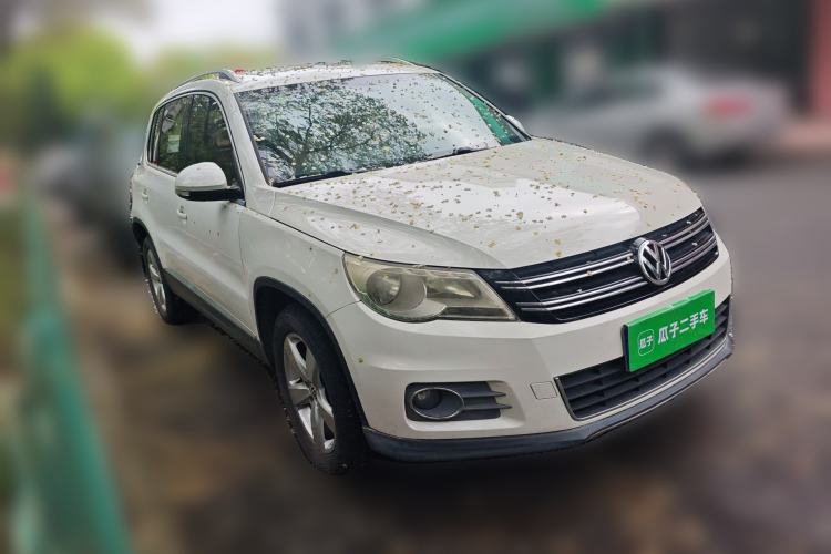 Used Volkswagen Tiguan 2012 1.8TSI Automatic All-Wheel Drive Elite Edition Front Right 45 Deg