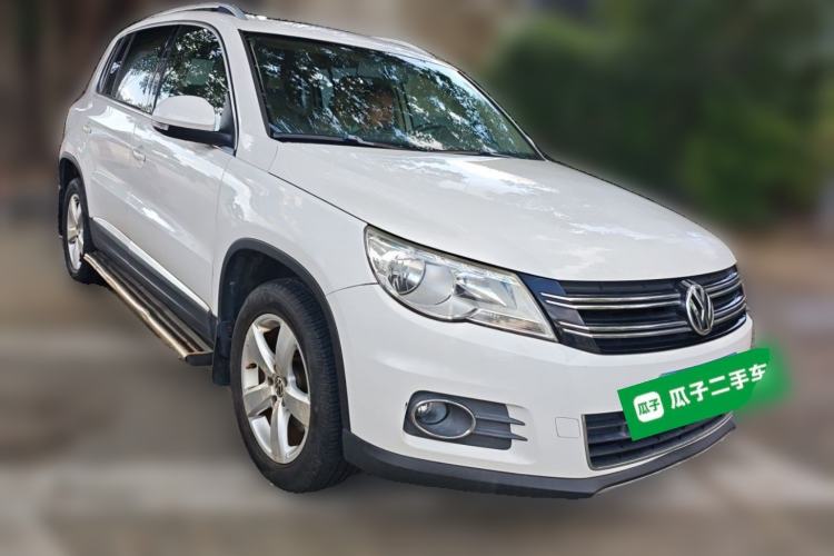 Used Volkswagen Tiguan 2012 1.8TSI Automatic Two-Wheel Drive Elite Edition Front Right 45 Deg