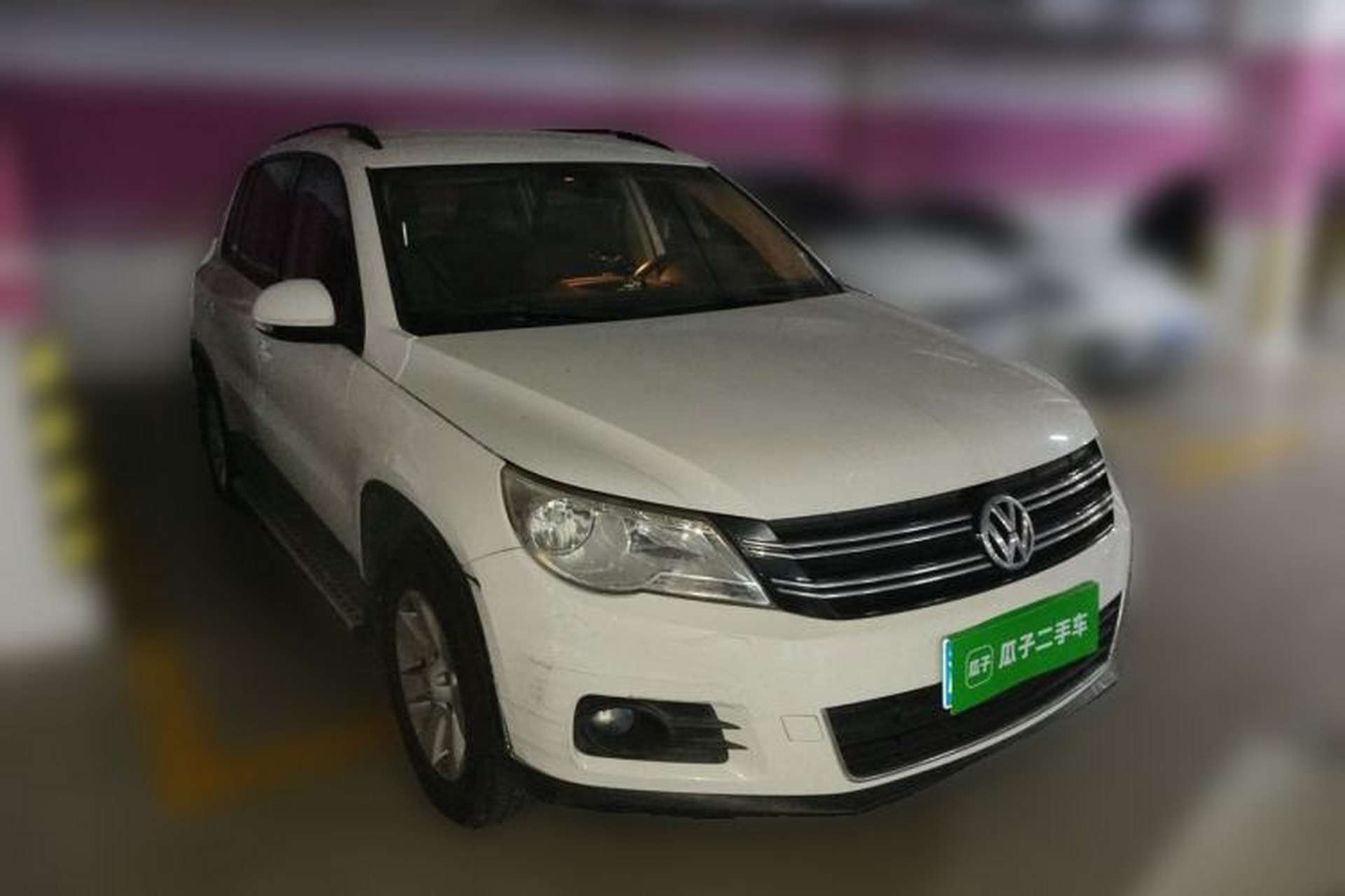 Used Volkswagen Tiguan 2012 1.8TSI Automatic Two-Wheel Drive Trend Edition Front Right 45 Deg