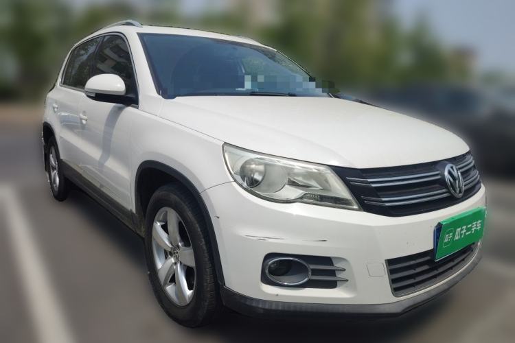 Used Volkswagen Tiguan 2012 1.8TSI Automatic All-Wheel Drive Elite Edition Front Right 45 Deg