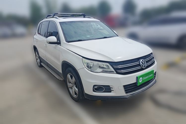 Used Volkswagen Tiguan 2012 2.0 TSI Automatic All-Wheel Drive Elite Edition Front Right 45 Deg