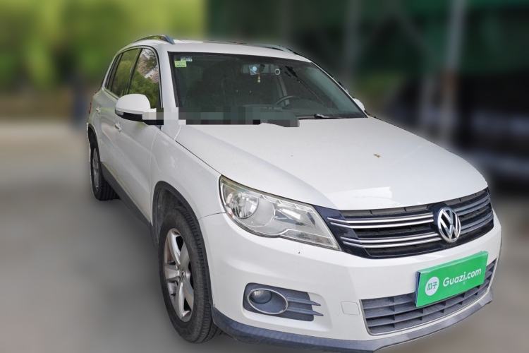 Used Volkswagen Tiguan 2012 1.8TSI Automatic Two-Wheel Drive Elite Edition Front Right 45 Deg
