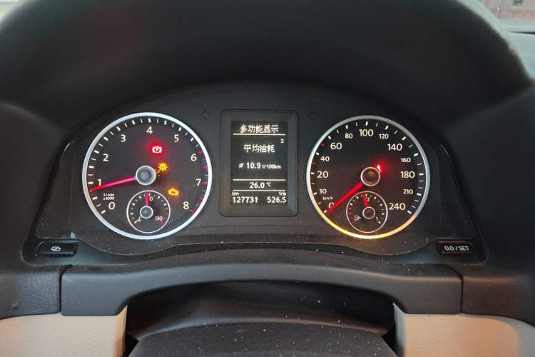 Used Volkswagen Tiguan 2012 1.8TSI Automatic All-Wheel Drive Elite Edition Instrument Cluster
