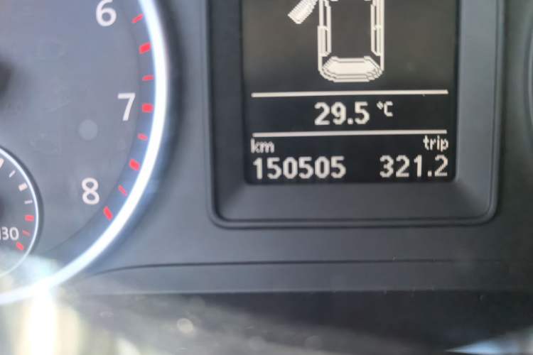 Used Volkswagen Tiguan 2012 1.8TSI Automatic All-Wheel Drive Elite Edition Odometer Close Up