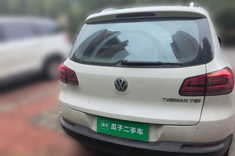 Used Volkswagen Tiguan 2012 1.8TSI Automatic Two-Wheel Drive Elite Edition Rear