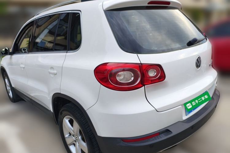 Used Volkswagen Tiguan 2012 2.0 TSI Automatic All-Wheel Drive Elite Edition Rear Left 45 Deg