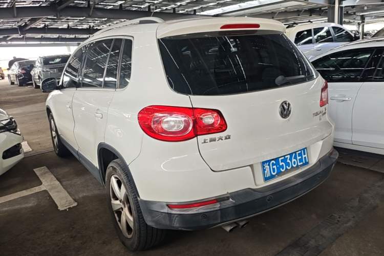 Used Volkswagen Tiguan 2012 1.8TSI Automatic All-Wheel Drive Elite Edition Rear Left 45 Deg