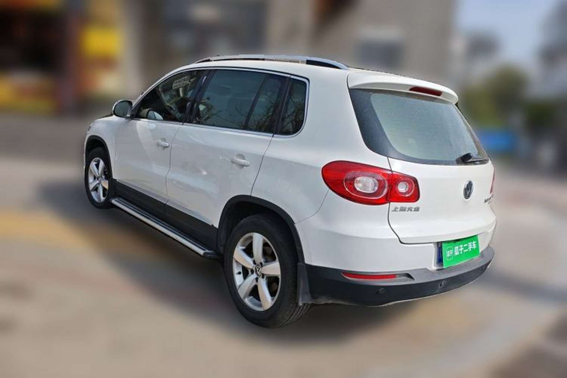 Used Volkswagen Tiguan 2012 2.0 TSI Automatic All-Wheel Drive Elite Edition Rear Left 45 Deg