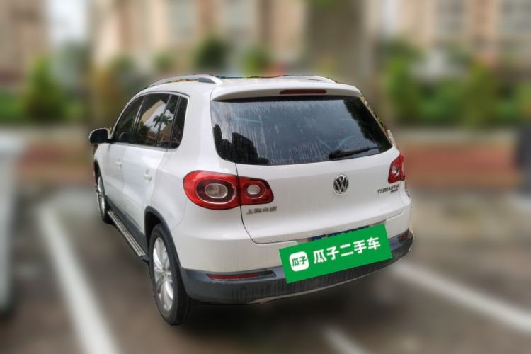 Used Volkswagen Tiguan 2012 2.0 TSI Automatic All-Wheel Drive Flagship Edition Rear Left 45 Deg