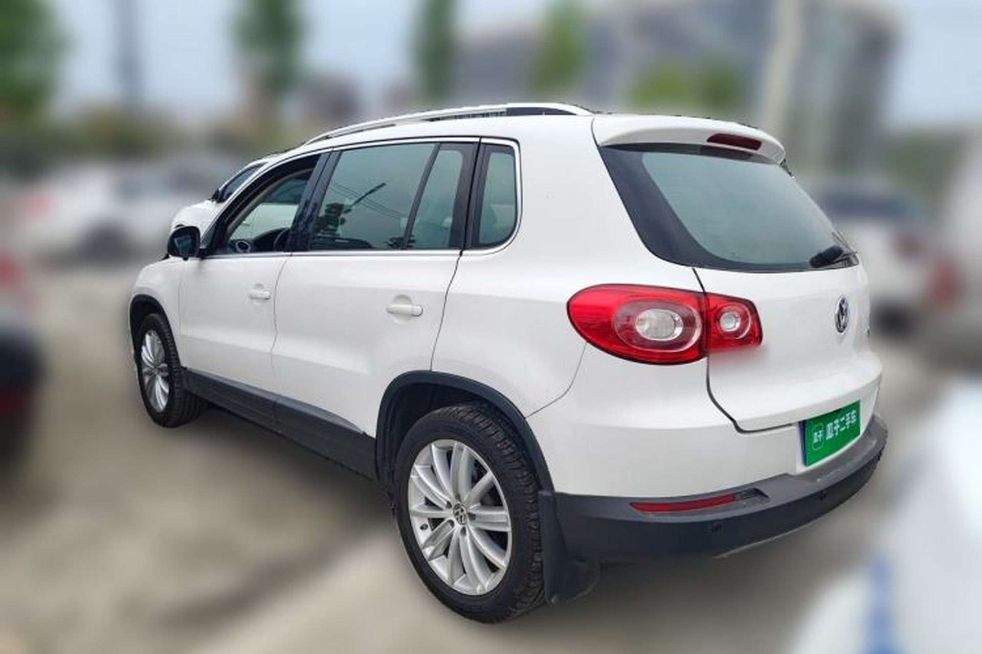 Used Volkswagen Tiguan 2012 2.0 TSI Automatic All-Wheel Drive Elite Edition Rear Left 45 Deg